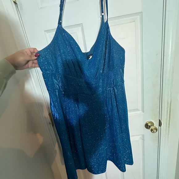 Royal Blue with sparkles - Picture 3 of 5